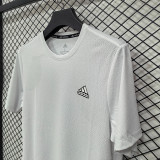 2026 AD White Leisure quick drying Men's T-shirt Top#A324