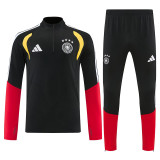 26/27 Germany Black Half Pull Tracksuit (半拉链）