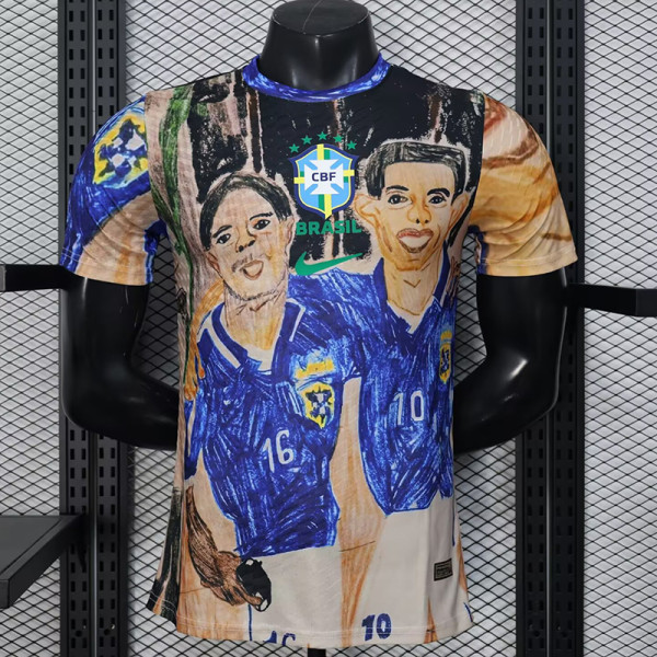 26/27 Brazil Special Edition Player Version Soccer Jersey