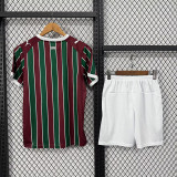 26/27 Fluminense Home Kids Soccer Jersey