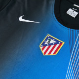26-27 ATM Black Blue shirts pants suit