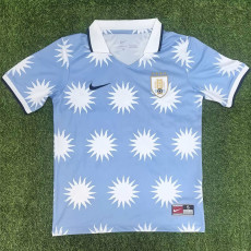 26/27 Uruguay Special Edition Light Blue Fans Soccer Jersey