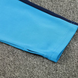 26/27 HM Lake Blue Half Pull Tracksuit#816湖蓝(半拉链)