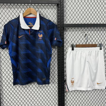 26/27 France Home Kids Soccer Jersey