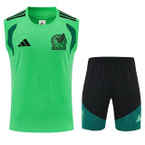 26/27 Mexico Green Tank top and shorts suit