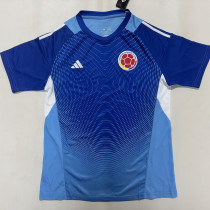 26-27 Colombia Goalkeeper Blue Fans Soccer Jersey