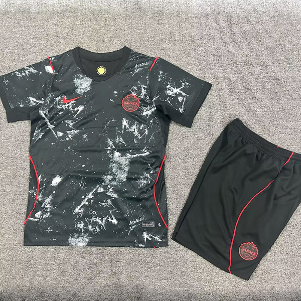 26/27 Canada Away Kids Soccer Jersey