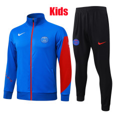 25-26 PSG Blue Kids Jacket Tracksuit #E25210