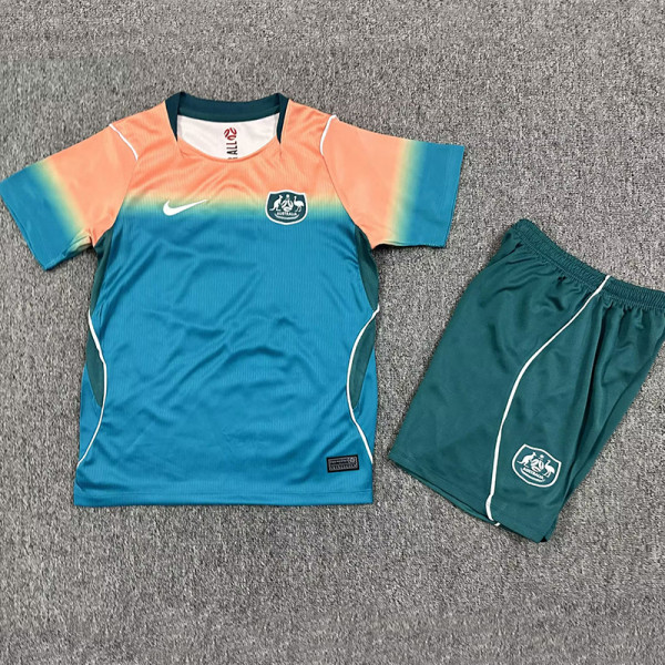 26-27 Australia Away Kids Soccer Jersey