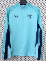 25/26 Bilbao Sky Blue Half Pull Tracksuit (半拉链)