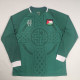 26/27 Palestine Dark Green Long Sleeve Retro Soccer Jersey