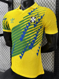 26/27 Brazil Special Edition Yellow Player Version Soccer Jersey