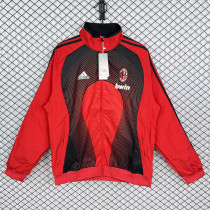 2006/2007 ACM Red & Black Retro Windbreaker