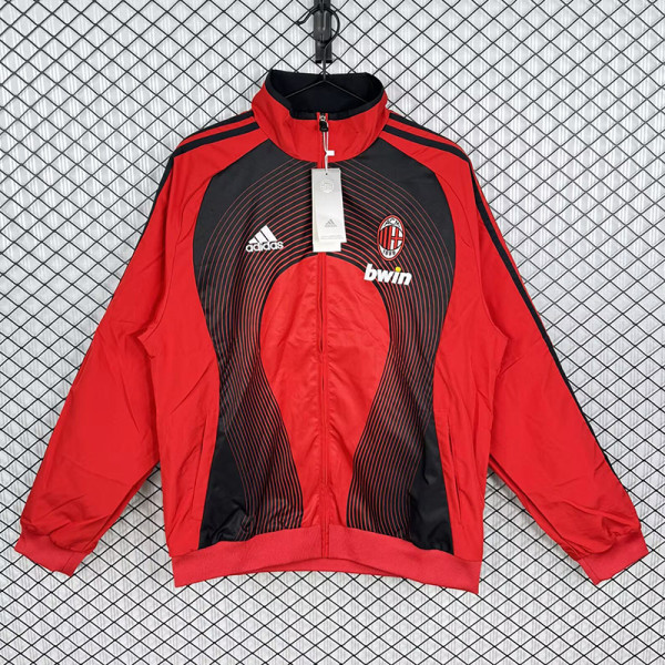 2006/2007 ACM Red & Black Retro Windbreaker