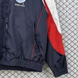 1998 England Dark Blue Retro  Windbreaker