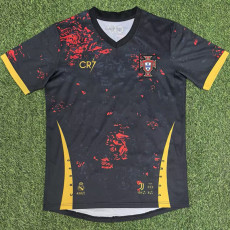 26/27 Portugal Black CR7 Training shtirt