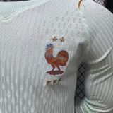 26/27 France Away Long Sleeve Player Version Soccer Jersey