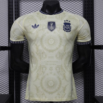 26/27 Argentina Special Edition Yellow Player Version Soccer Jersey