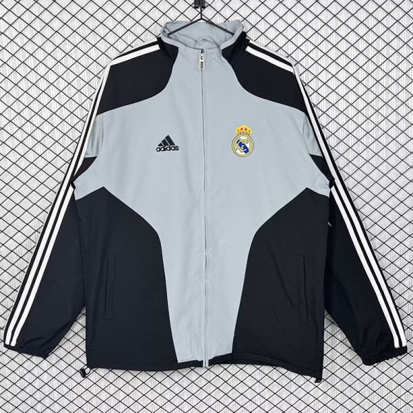2004/2005 RMA Grey Retro Windbreaker