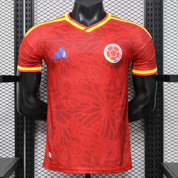 26/27 Colombia Classic Edition Red Player Version Soccer Jersey