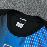 26-27 ATM Black Blue shirts pants suit