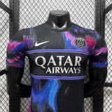 26/27 PSG Graffiti Edition Black Player Version Soccer Jersey