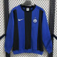 26/27 INT Blue & Black Casual Thick Hoody