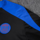 25-26 PSG Black(T90 Edition) Inkjet Half Pull Tracksuit#B25122 (半拉链)