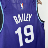 25/26 JAZZ BAILEY #19 Purple Top Quality Hot Pressing NBA Jersey