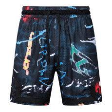 26/27 Flying Man Casual NBA Edition Nightfall black shorts#C2519