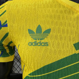 26/27 Brazil Special Edition Yellow Player Version Soccer Jersey