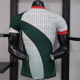 25/26 Marseille Green and White Puzzle Player Version Soccer Jersey