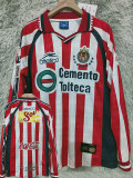 1999/2000 Chivas Home Long Sleeve Retro Soccer Jersey