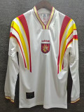 1996 Spain Third Long Sleeve Retro Soccer Jersey