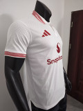 26/27 Man Utd White Player Version Polo Shirts