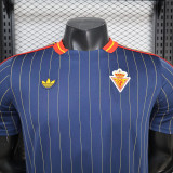 26/27 Spain Leisure Retro Edition Royal Blue Player Version Soccer Jersey