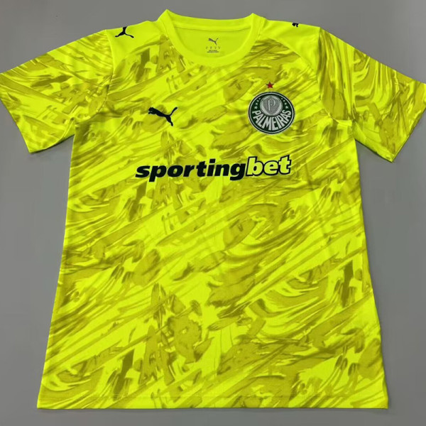 26-27 Palmeiras Dark Yellow Training Shirts
