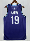 25/26 JAZZ BAILEY #19 Purple Top Quality Hot Pressing NBA Jersey