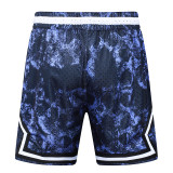 26/27 Flying Man Casual NBA Edition starry sky Blue shorts#C2516