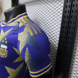26/27 Argentina Star Edition Royal Blue Player Version Soccer Jersey