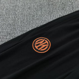 26-27 INT Black shirts pants suit