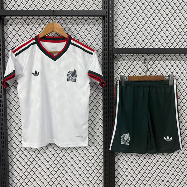 26/27 Mexico Away Kids Soccer Jersey