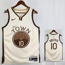 25/26 WARRIORS BUTLERIII # 10 Beige City Edition Top Quality Hot Pressing NBA Jersey