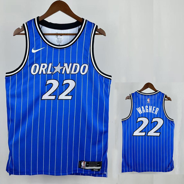 25/26 Magic WAGNER #22 Away Top Quality Hot Pressing NBA Jersey