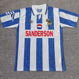 1992/1993 Sheffield Wednesday Home  Retro  Soccer Jersey