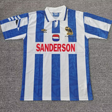 1992/1993 Sheffield Wednesday Home  Retro  Soccer Jersey