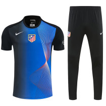 26-27 ATM Black Blue shirts pants suit