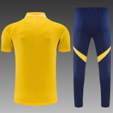 25/26 Boca Juniors Yellow polo shirts pants suit