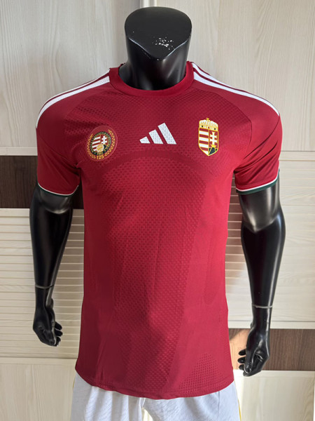 25-26 Hungary Home Player Version Soccer Jersey