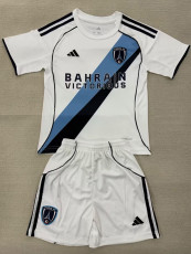 25/26 Paris FC Away Kids Soccer Jersey